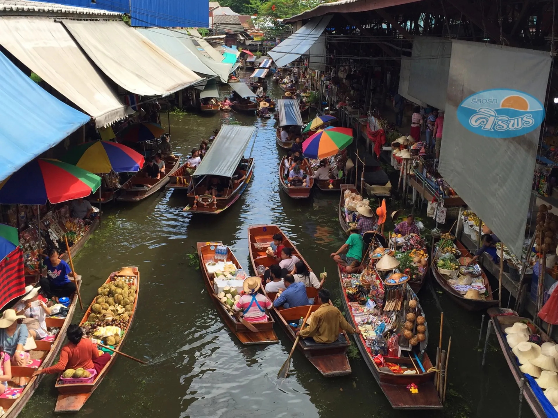 ตลาดน้ำดำเนินสะดวก ราชบุรี